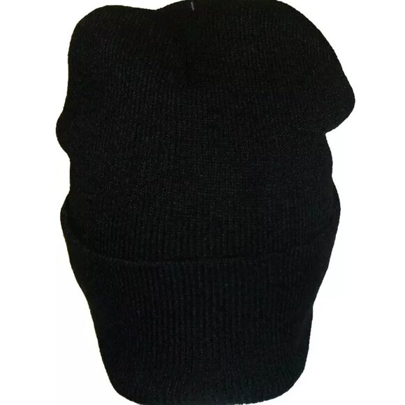 Indianapolis Colts Mens Adult Cuffed Cuff Black Beanie Winter Hat New Nfl - Picture 2 of 2